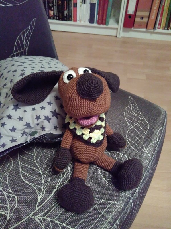 Henric der Hund - Häkelanleitung PDF