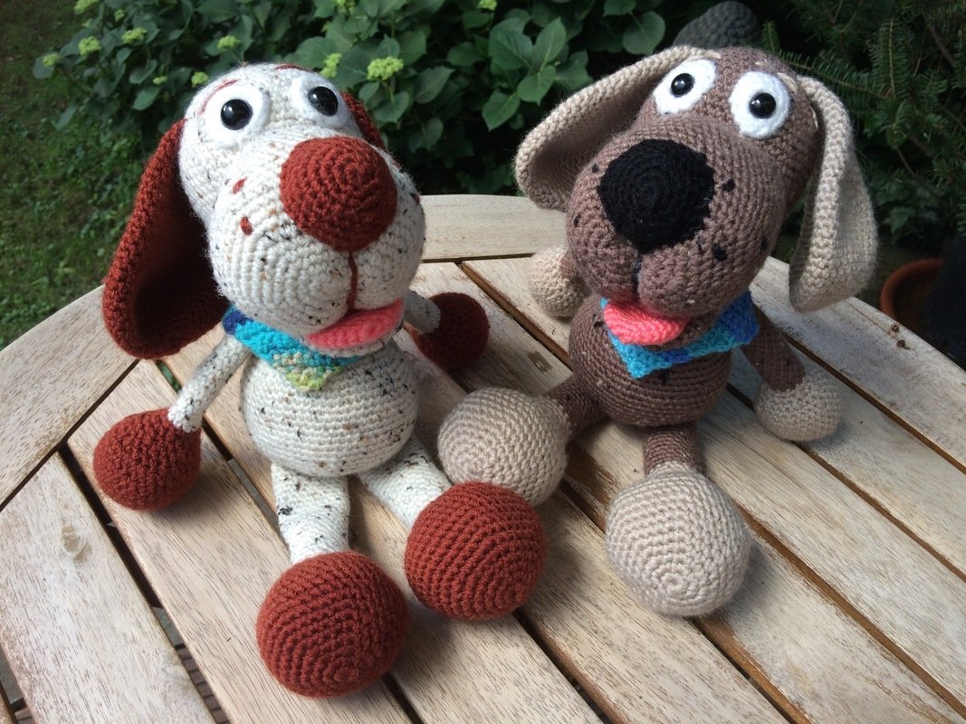 Henric der Hund - Häkelanleitung PDF