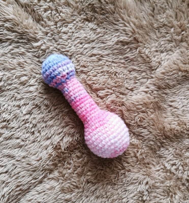 Häkelanleitung Baby-Rassel &quot;Klassik&quot;