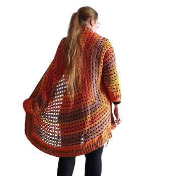 Naneth aus lana grossa Gomitolo Aloha. Fast 1800 m mit Nadelstärke 4,5. 🧡🍂🧡🍁