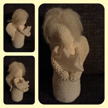 Leicht zu häkeln  , gute Anleitung  . Hab den Engel  schon mehrfach  verschenkt .