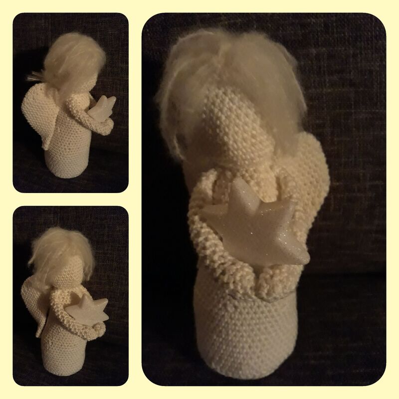 H&auml;kelanleitung f&uuml;r Gabi's kleines Engelchen, ca. 20 cm