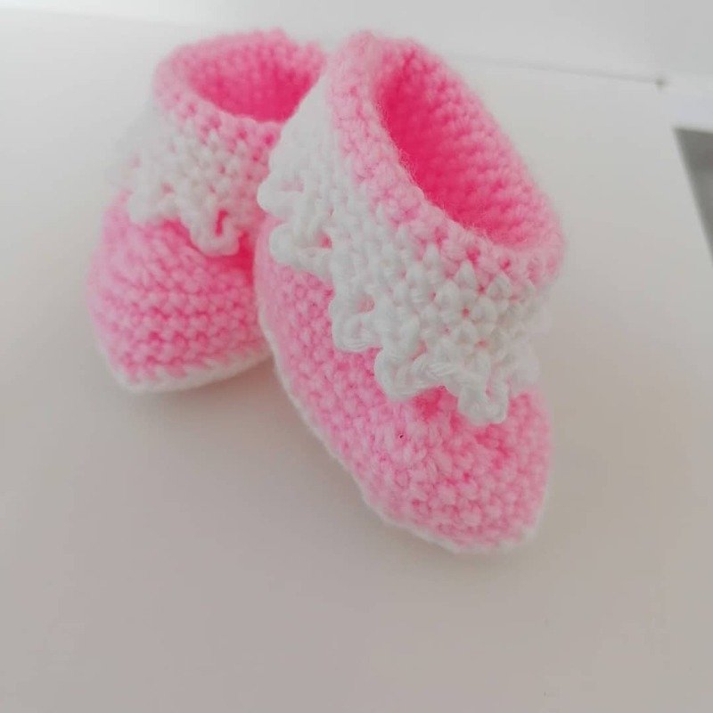 Baby-Booties &quot;Little Royal&quot; Größe 0-6 Monate