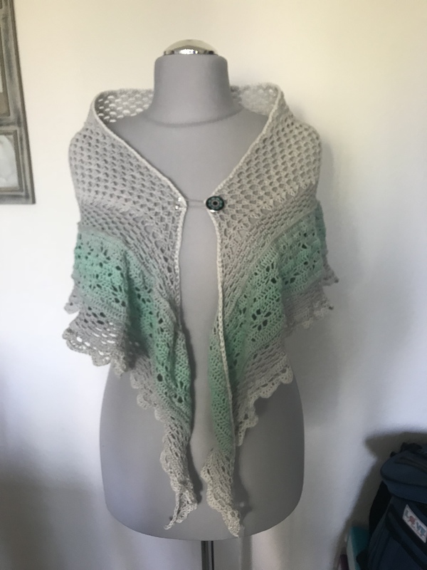 Häkelanleitung Tuch // Dreieckstuch  Prairie