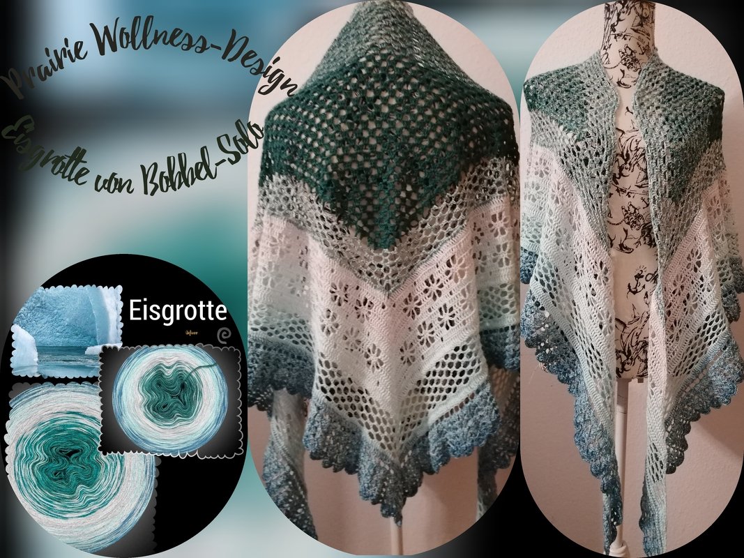 Häkelanleitung Tuch // Dreieckstuch  Prairie