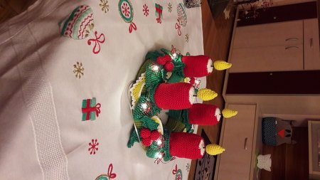 Weihnachten - Adventskranz