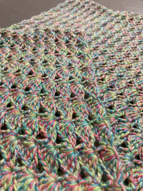 Rainbow-Loop gehäkelt