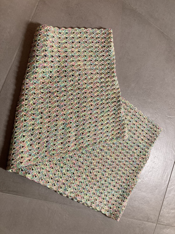 Rainbow-Loop gehäkelt