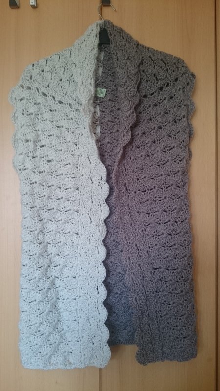 Long-Häkel-Weste HERBSTZAUBER (Gr. S/M, L/XL, leicht an alle Größen anzupassen)