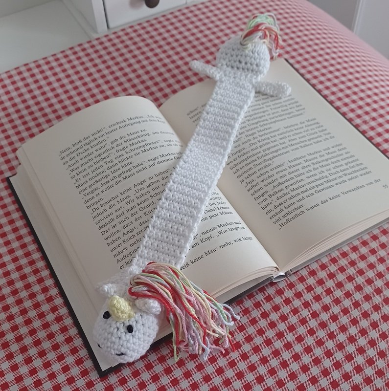 Einhorn Lesezeichen