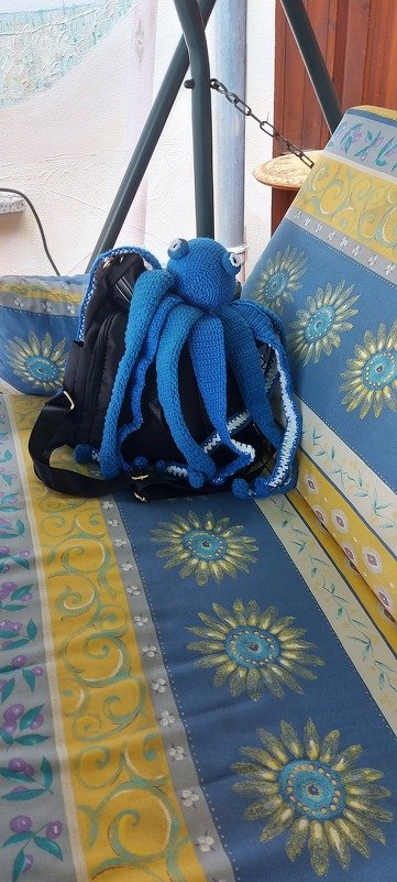 Oktopus Oktavius, Häkelanleitung