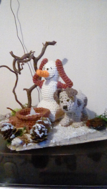 Ich dekoriere gerne mit Naturmaterialien...