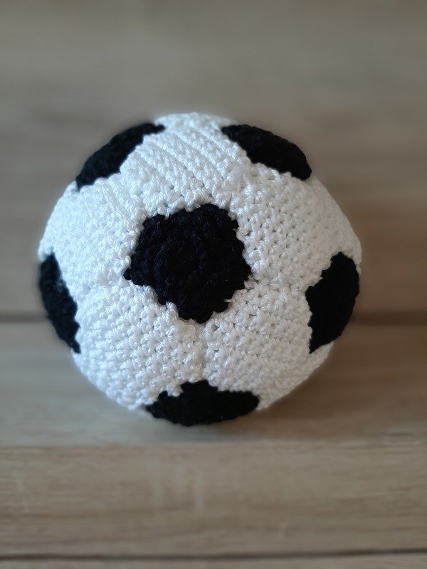 Häkelanleitung für Fußball
