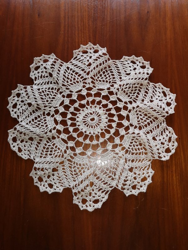 Häkelanleitung Deckchen "Manuela No. 10" 754117