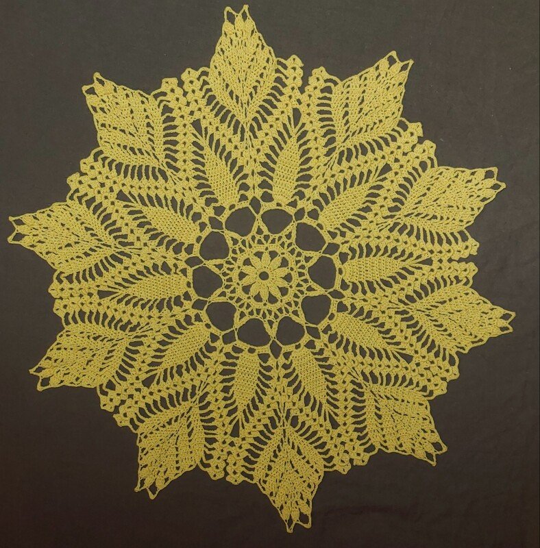 Häkelanleitung Deckchen "Manuela No. 10" 757168