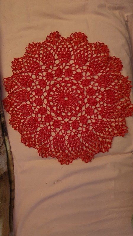 Häkelanleitung Deckchen "Manuela No. 10" 28114