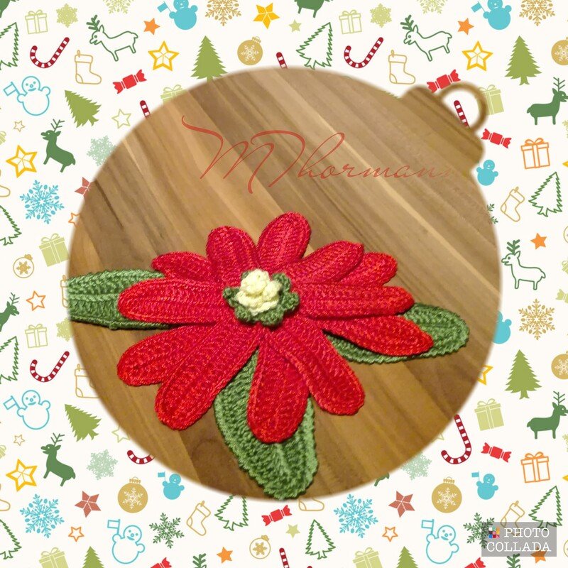 Häkelanleitung &quot;Weihnachtsstern&quot;