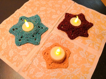 Das Ergebnis eines halben Tages. Sehr schöne Sterne, sogar der Teenager findet sie hübsch!