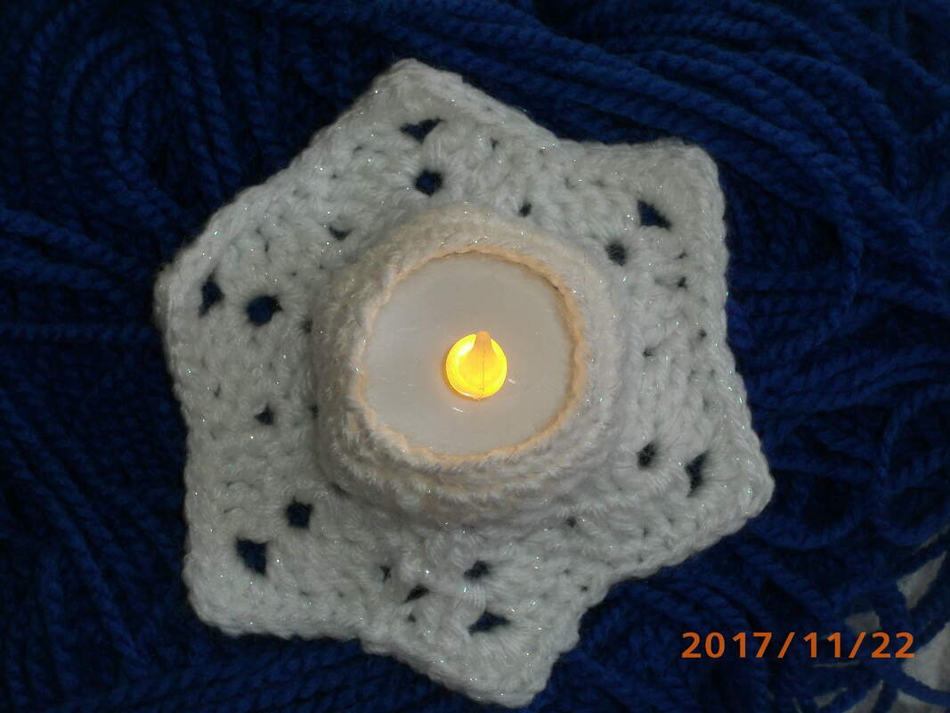 Led Teelichthalter Stern groß und klein