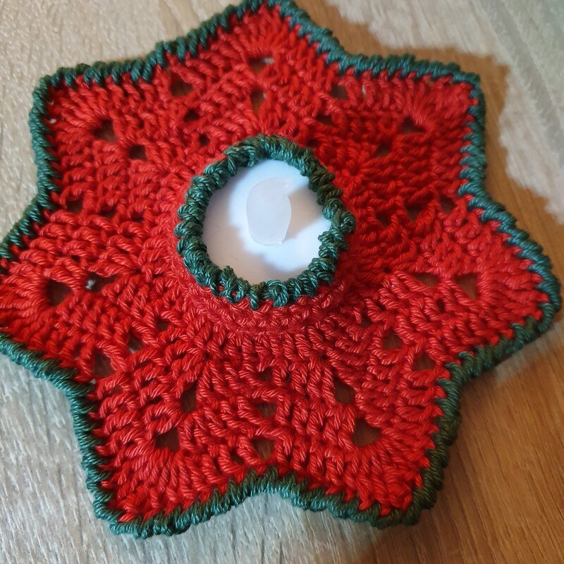 Led Teelichthalter Stern groß und klein