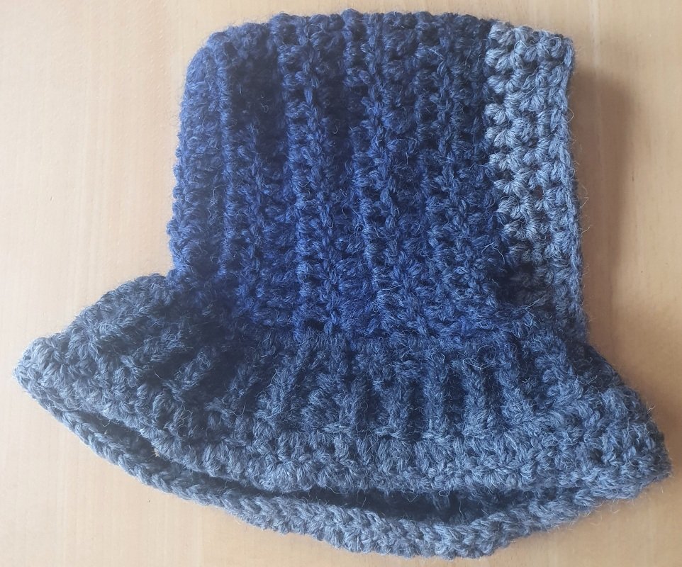 Häkelanleitung Schalmütze mit oder ohne Bommel - jede Größe, alle Garne