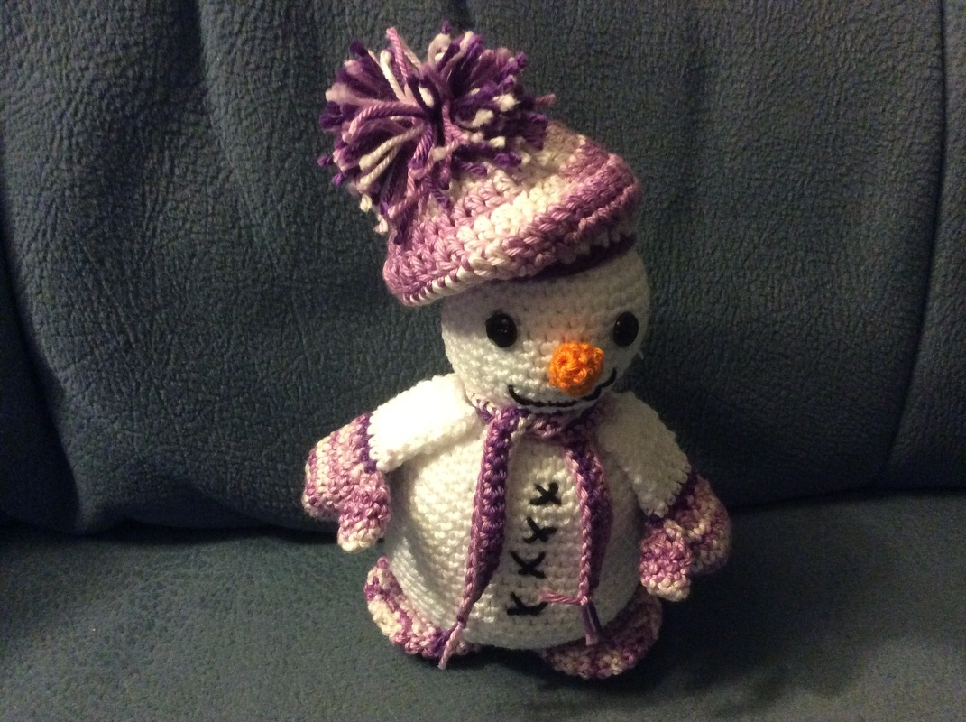 frosty Snowmen - Crochet Pattern