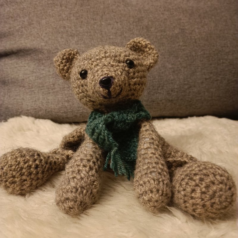 Häkelanleitung Amigurumi Puppe Bär Teddy Häkeln