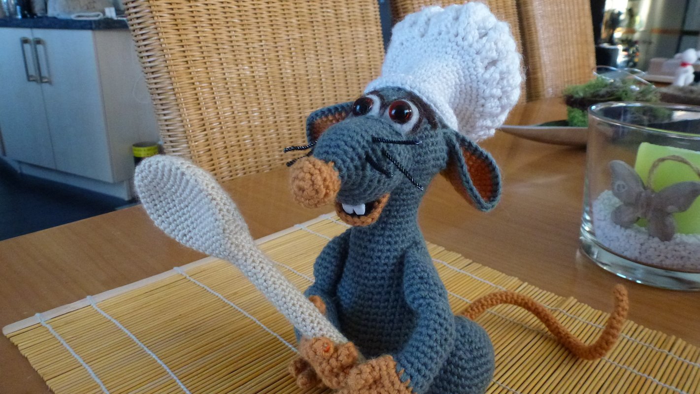 Häkelanleitung &quot;Kleiner Koch&quot; PDF