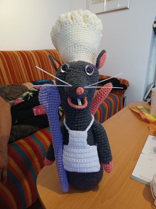 Häkelanleitung "Kleiner Koch" PDF