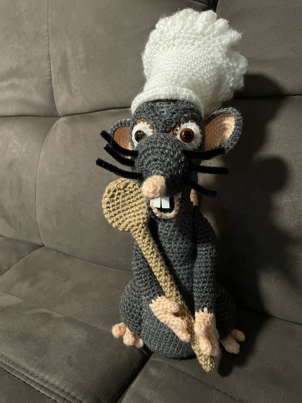 Häkelanleitung "Kleiner Koch" PDF