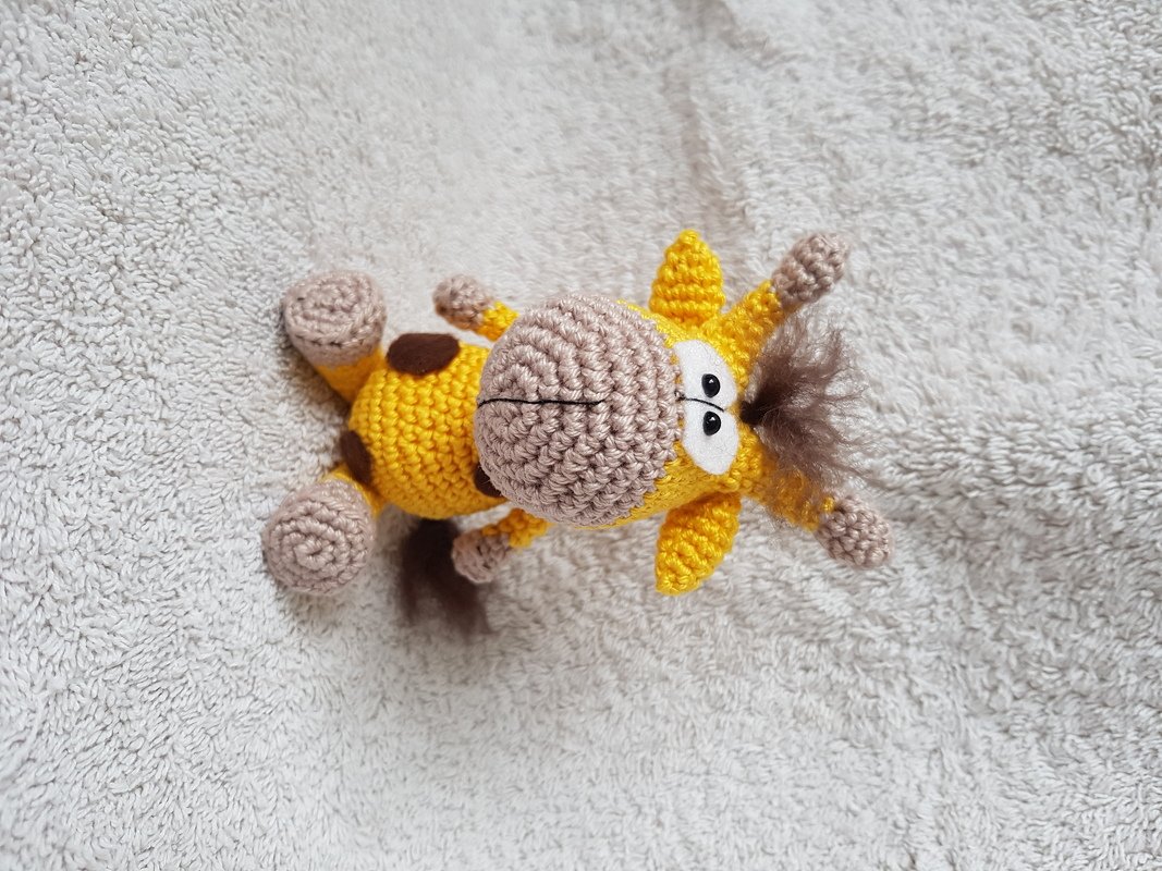 Häkelanleitung: Mini - Giraffe