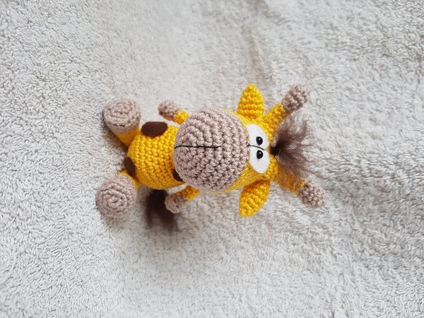 Häkelanleitung: Mini - Giraffe