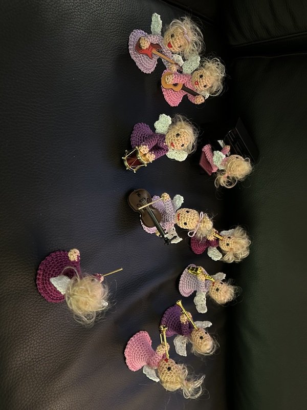 Häkelanleitung: Engel - Himmlisches Orchester