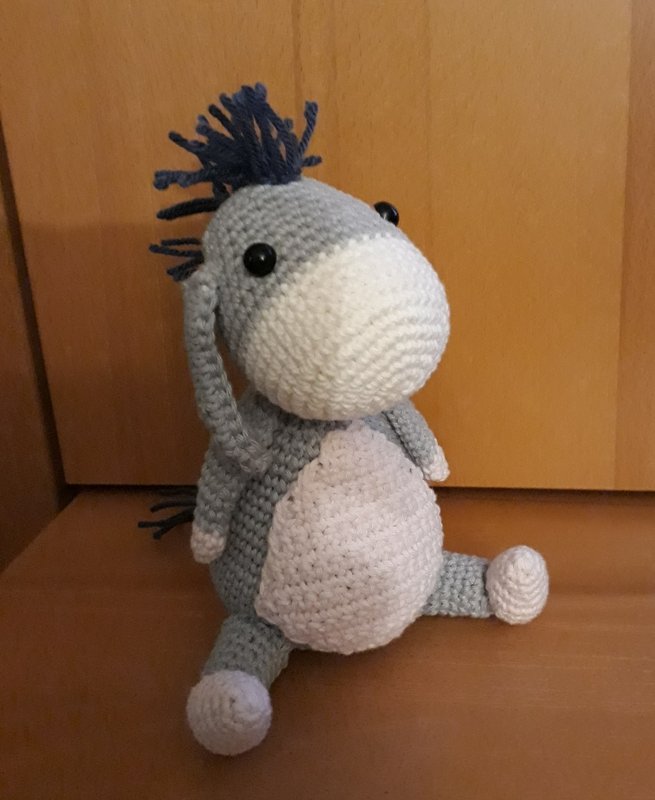 Edgar der Esel - Häkelanleitung