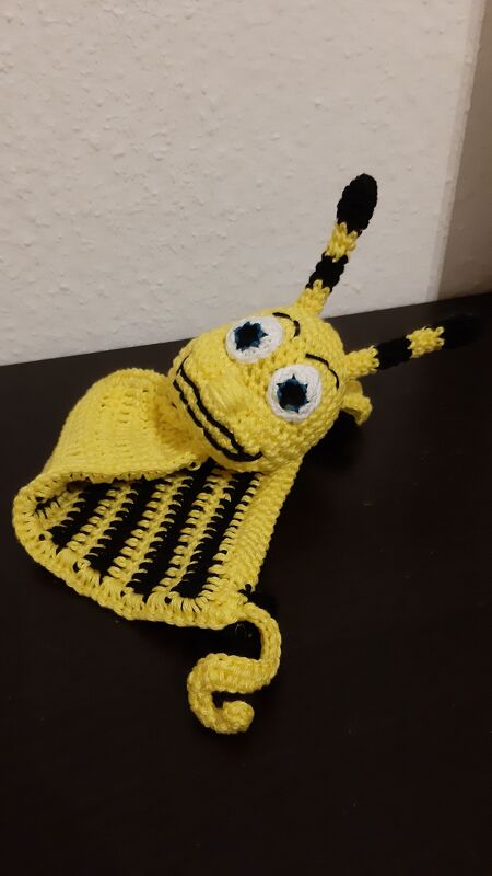 Kuscheltuch-Biene Sumsi / Häkelanleitung