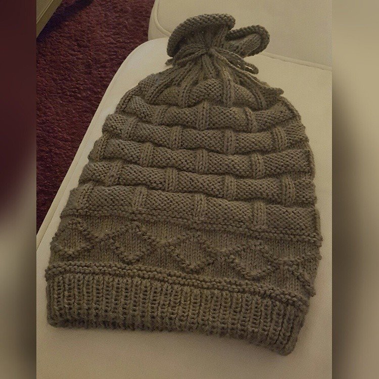 Strickanleitung Schalmütze "Dreierlei" - für Kinder und Erwachsene