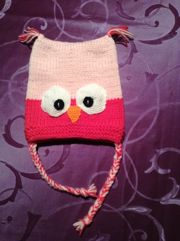 Strickanleitung Anfänger - Baby Eulen Mütze - No.40