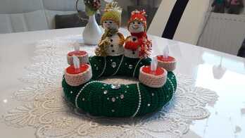 Wieder ein Werk meiner Mutter. Etwas abgewandelt vom Original, aber ich finde ihn so viel schöner. Danke Mutti