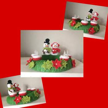 Mein Adventskranz 2017..... War wirklich total Katzen sicher.....