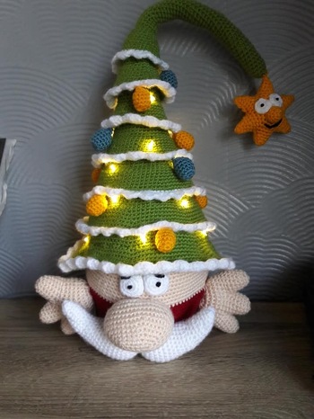 My version of your pattern. Absolutely loved making him. Xx