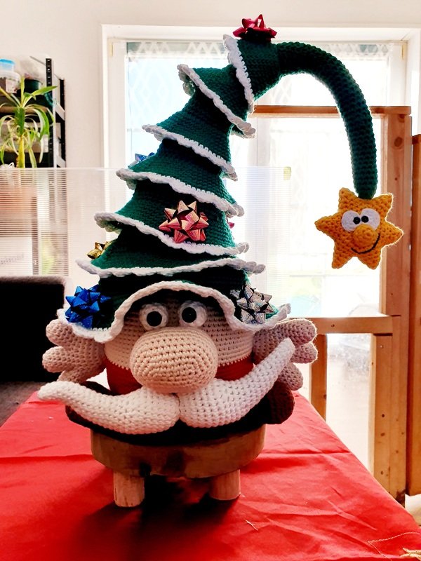 Häkelanleitung Weihnachtsknuffel, Amigurumi