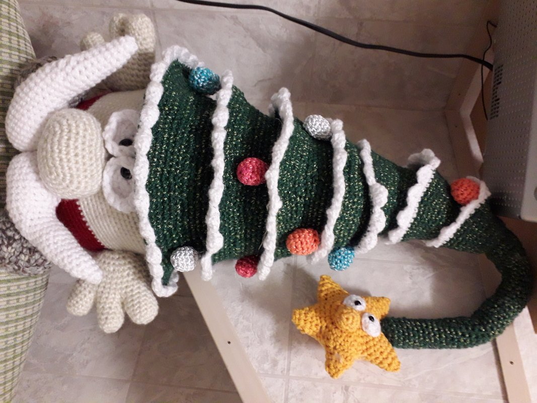 Häkelanleitung Weihnachtsknuffel, Amigurumi