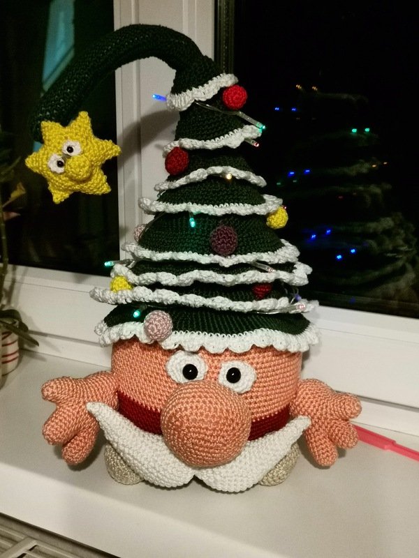 Häkelanleitung Weihnachtsknuffel, Amigurumi
