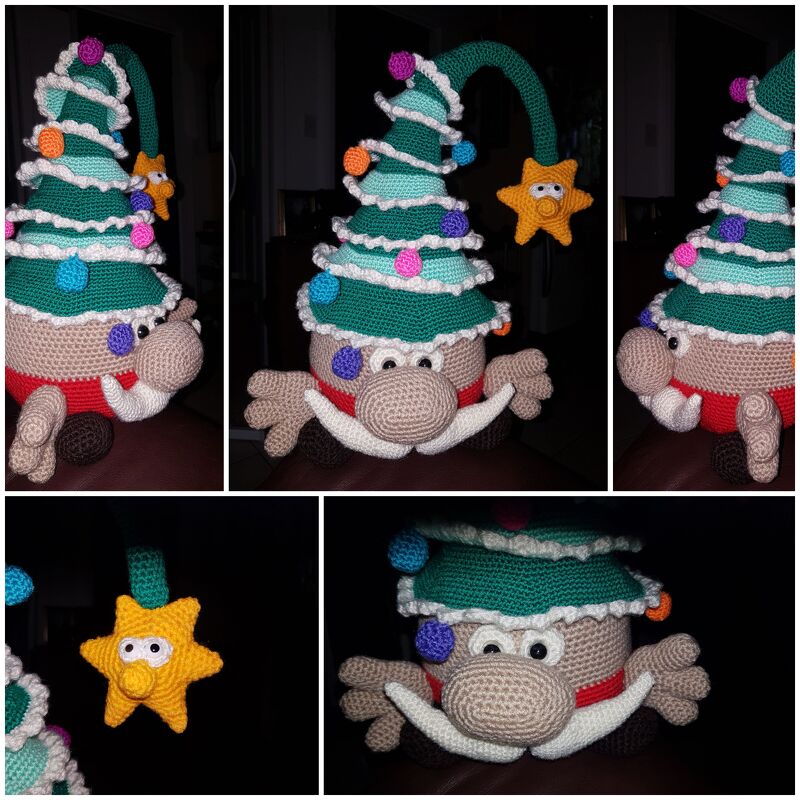 Häkelanleitung Weihnachtsknuffel, Amigurumi