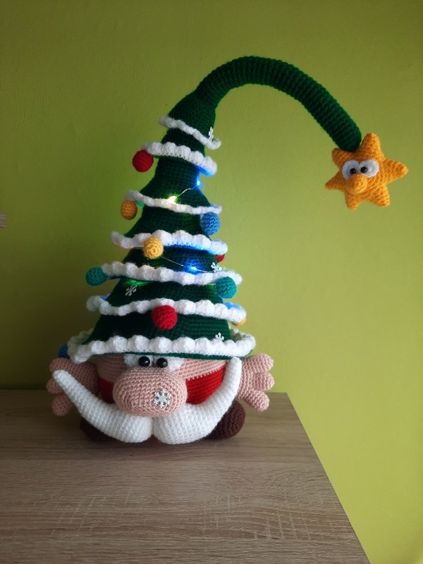 Häkelanleitung Weihnachtsknuffel, Amigurumi