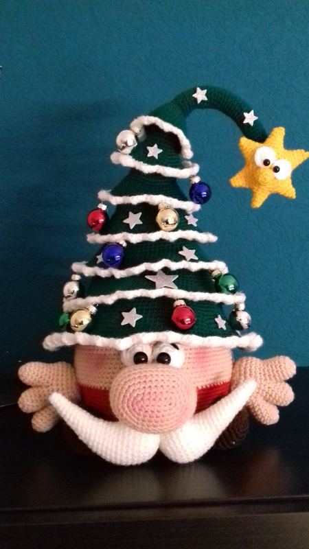 crochet pattern Christmas tree