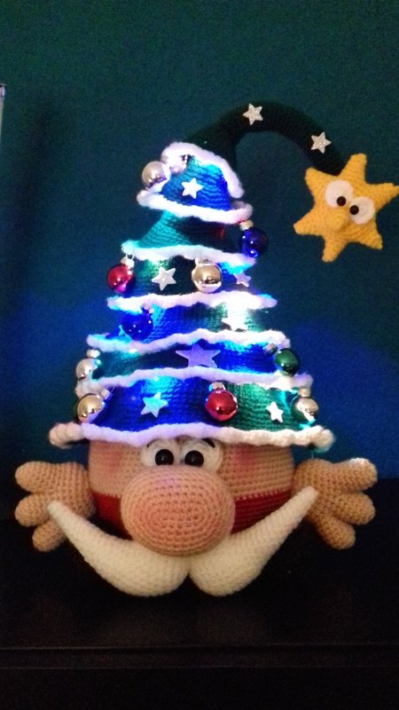 Häkelanleitung Weihnachtsknuffel, Amigurumi