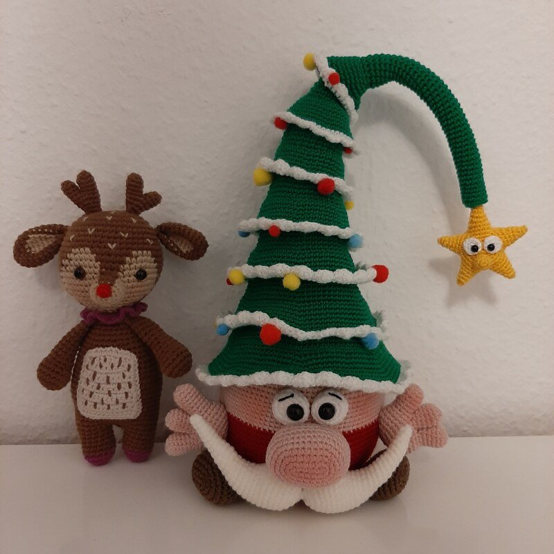 crochet pattern Christmas tree