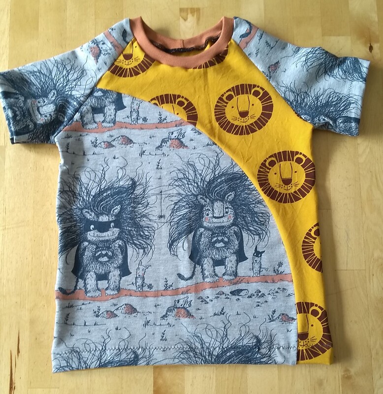 E-Book Schnittmuster Sommershirt rainbow magic 74 - 152