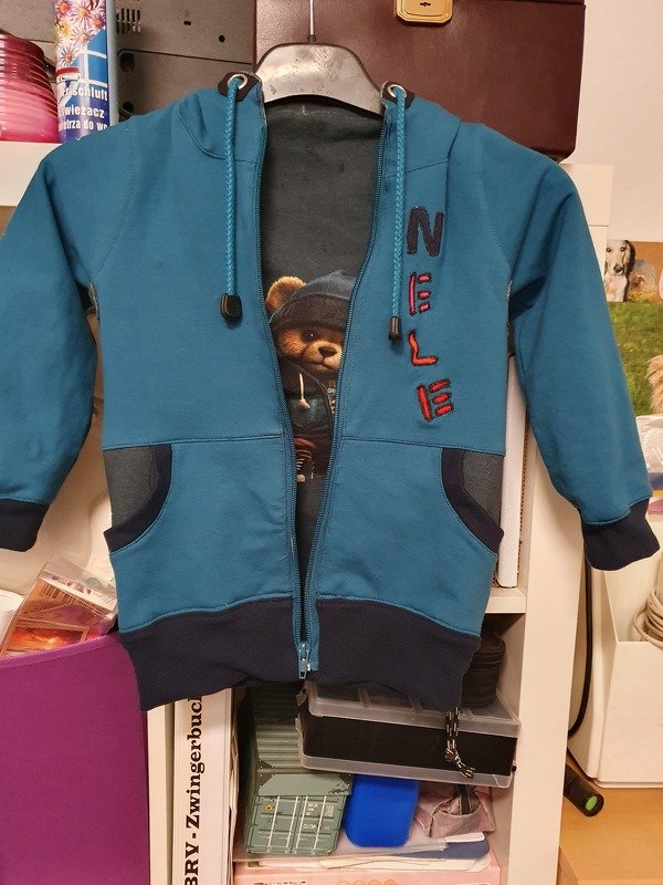 Sweatjacke Philipp Gr. 74 - 164 E-Book Schnittmuster